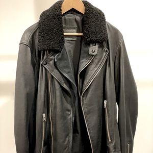 AllSaints Hanoi Motorcycle Jacket - XL